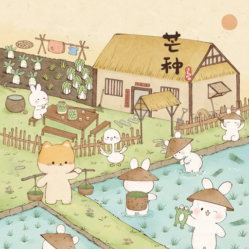 主题预览 - 四季斑斓的节气绘